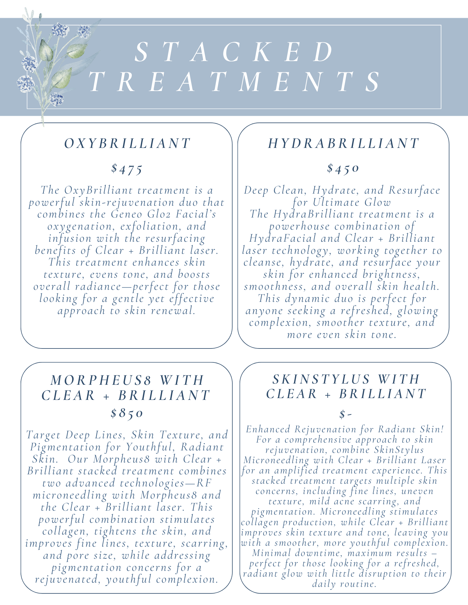 Stacked Treatments